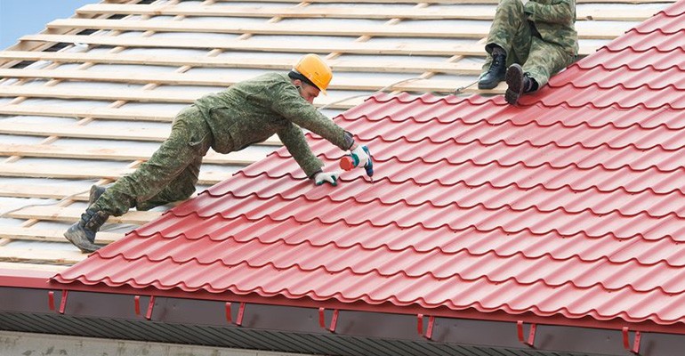 Basmane profesyonel Çatı aktarma – Onduline örneği